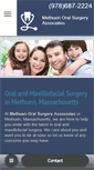 Mobile Screenshot of methuenoralsurgery.com